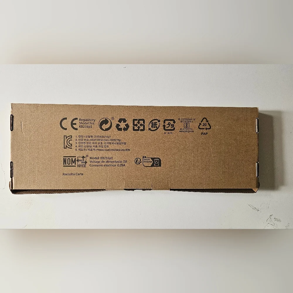 Dell Wired Keyboard - Black KB216